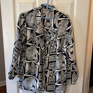 Matches 1x black and white jacket